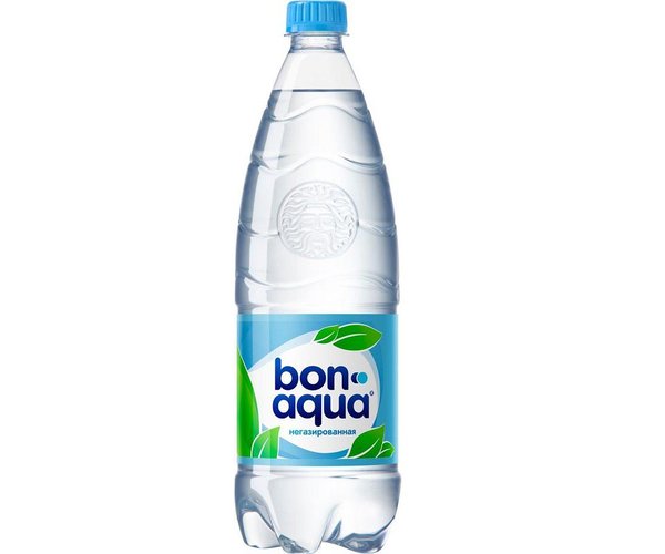 Вода Bon Aqua 1л б/г, упак (12шт)