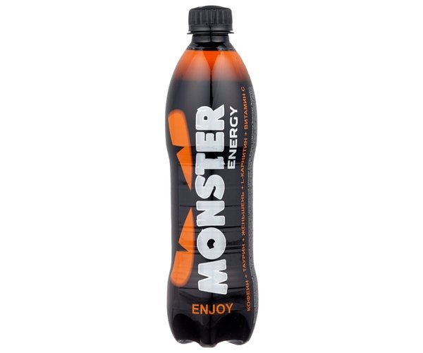 Monster 0,5л ПЭТ (12) Оранжевый Enjoy энерго, упак (12 шт)