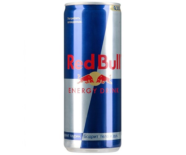 Red bull энерг. напиток, 0.25л ж/б, упак (24шт)