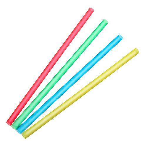 Трубочки для коктейля цветные 8*24 мм (1уп./250шт)					