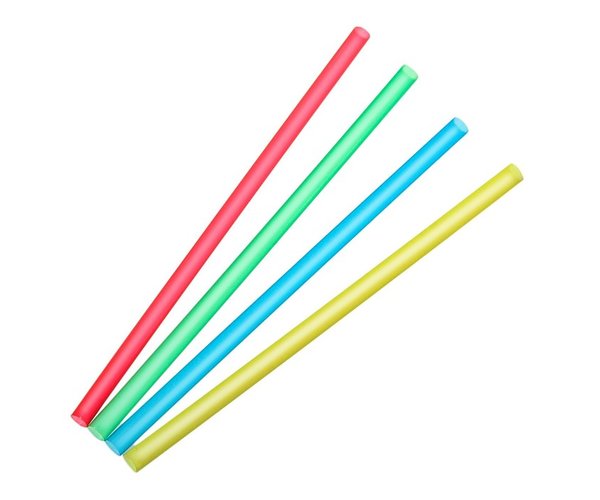 Трубочки для коктейля цветные 8*24 мм (1уп./250шт)					