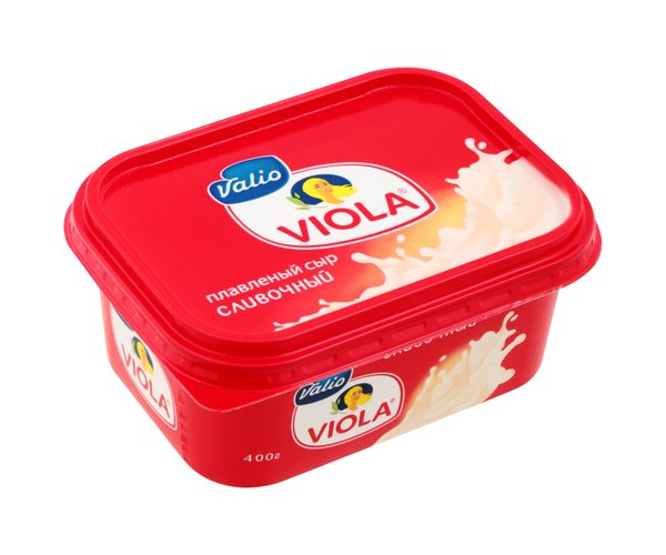 Сыр Виола плавленный сливочный 50% 400 гр*12шт/уп