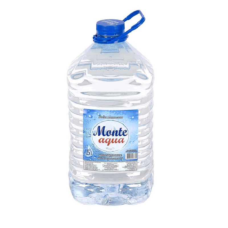 Питьевая вода 6 литров. Монте ДЕАКВА 5л. Вода Монте Аква 5 л. Вода Монте ДЕАКВА 5л. Вода питьевая "Monte DEAQUA/Монте ДЕАКВА" негазированная 7л ООО "Аква групп".